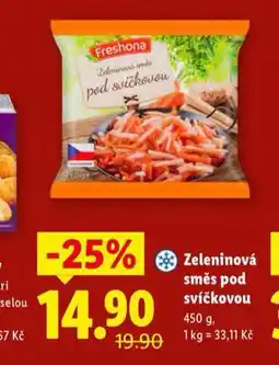 Lidl Zeleninová směs pod svíčkovou nabídka