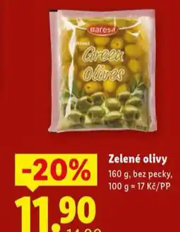 Lidl Zelené olivy nabídka