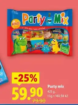 Lidl Party mix nabídka