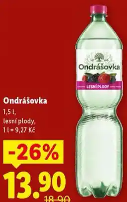 Lidl Ondrášovka nabídka