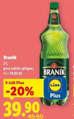 Lidl Pivo braník nabídka