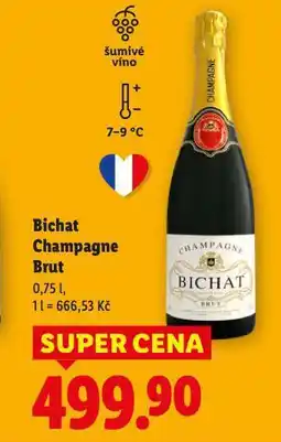 Lidl Bichat champagne brut nabídka