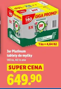 Lidl Jar tablety do myčky nabídka