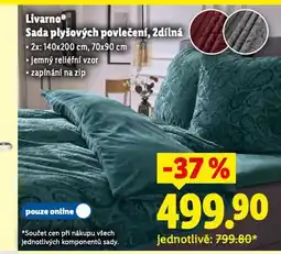 Lidl Sada plyšových povlečení nabídka
