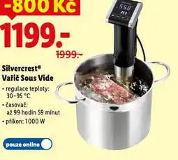 Lidl Vařič sous vide nabídka
