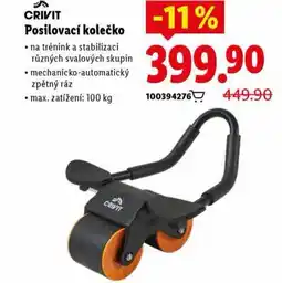 Lidl Posilovací kolečko nabídka