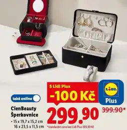 Lidl Šperkovnice nabídka