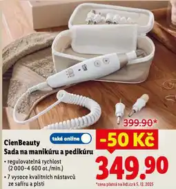Lidl Sada na manikúru a pedikúru nabídka