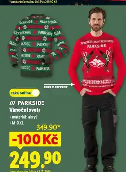 Lidl Vánoční svetr nabídka