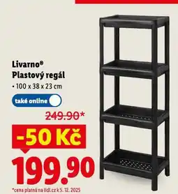Lidl Plastový regál nabídka