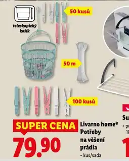 Lidl Potřeby na věšení prádla nabídka