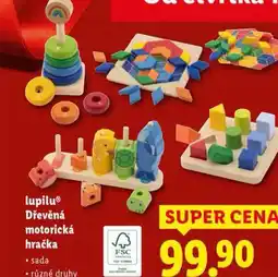 Lidl Dřevěná motorická hračka nabídka