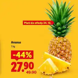 Lidl Ananas nabídka