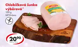 CBA Chlebíčková šunka výběrová nabídka