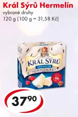 CBA Král Sýrů Hermelín nabídka