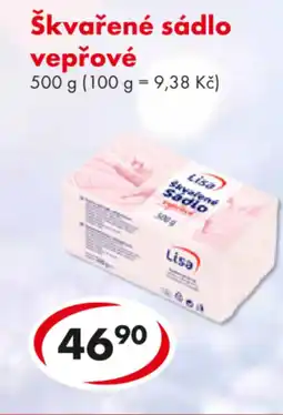 CBA Škvařené sádlo vepřové nabídka