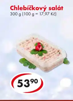 CBA Chlebíčkový salát nabídka