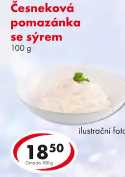 CBA Česneková pomazánka se sýrem nabídka