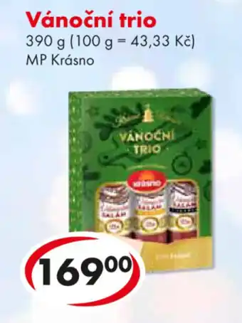 CBA Vánoční trio nabídka