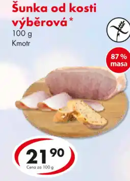 CBA Šunka od kosti výběrová nabídka