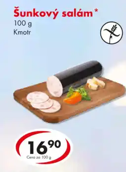 CBA Šunkový salám nabídka