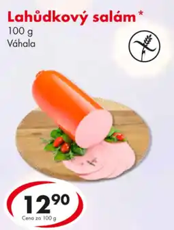 CBA Lahůdkový salám nabídka