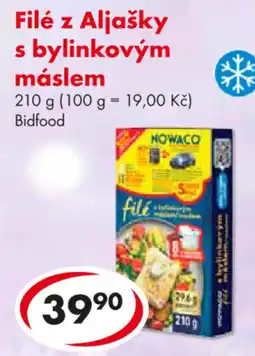 CBA NOWACO Filé z Aljašky s bylinkovým máslem nabídka