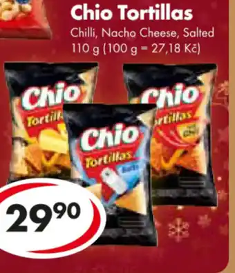 CBA Chio Tortillas nabídka