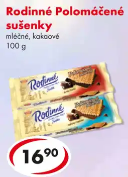 CBA Rodinné Polomáčené sušenky nabídka