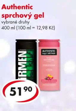 CBA Authentic sprchový gel nabídka