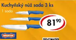 CBA Kuchyňský nůž sada nabídka