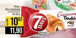 Jip 7days Max croissant různé druhy 70-80 g nabídka