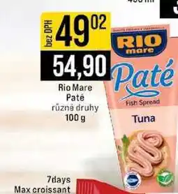Jip Rio Mare Paté různé druhy 100 g nabídka