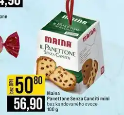Jip Maina Panettone Senza Canditi mini bez kandovaného ovoce 100 g nabídka