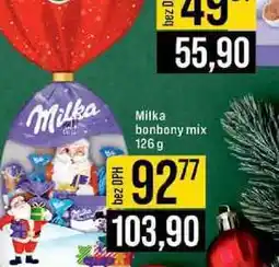 Jip Milka bonbony mix 126 g nabídka