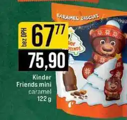 Jip Kinder Friends mini caramel 122 g nabídka