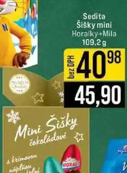 Jip Sedita Šišky mini Horalky+Mila 109,2 g nabídka