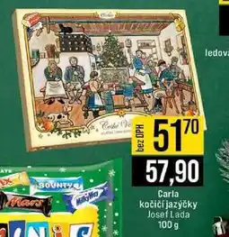 Jip Carla kočičí jazýčky Josef Lada 100 g nabídka