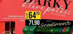 Jip Gradimento liquere čokoláda+višně+caramel 153 g nabídka