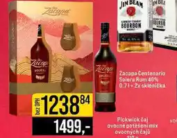 Jip Zacap Zacapa Centenario Solera Rum 40% 0.7l+2x sklenička nabídka