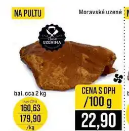 Jip Moravské uzené bal.cca 2 kg 100g nabídka