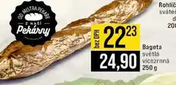 Jip Bageta světlá vícezrnná 250 g nabídka