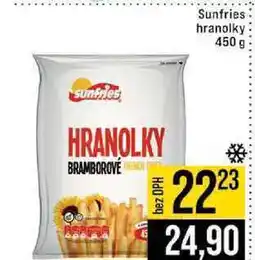 Jip Sunfries hranolky 450 g nabídka