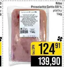 Jip Ribo Prosciutto Cotto 88% plátky 1kg nabídka