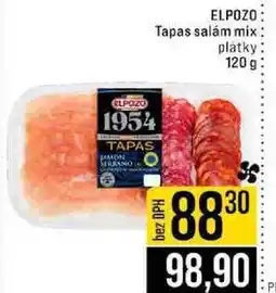 Jip ELPOZO Tapas salám mix platky 120 g nabídka