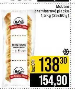 Jip McCain bramborové placky 1,5 kg (25x60 g) nabídka