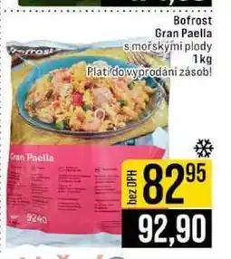 Jip Bofrost Gran Paella s mořskými plody 1kg nabídka