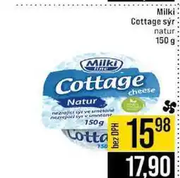 Jip Milki Cottage sýr Natur 150g nabídka