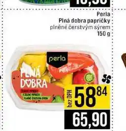 Jip Perla Plná dobra papričky plněné čerstvým sýrem 150 g nabídka