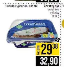 Jip Čerstvý sýr smetana bylinky 300 g nabídka